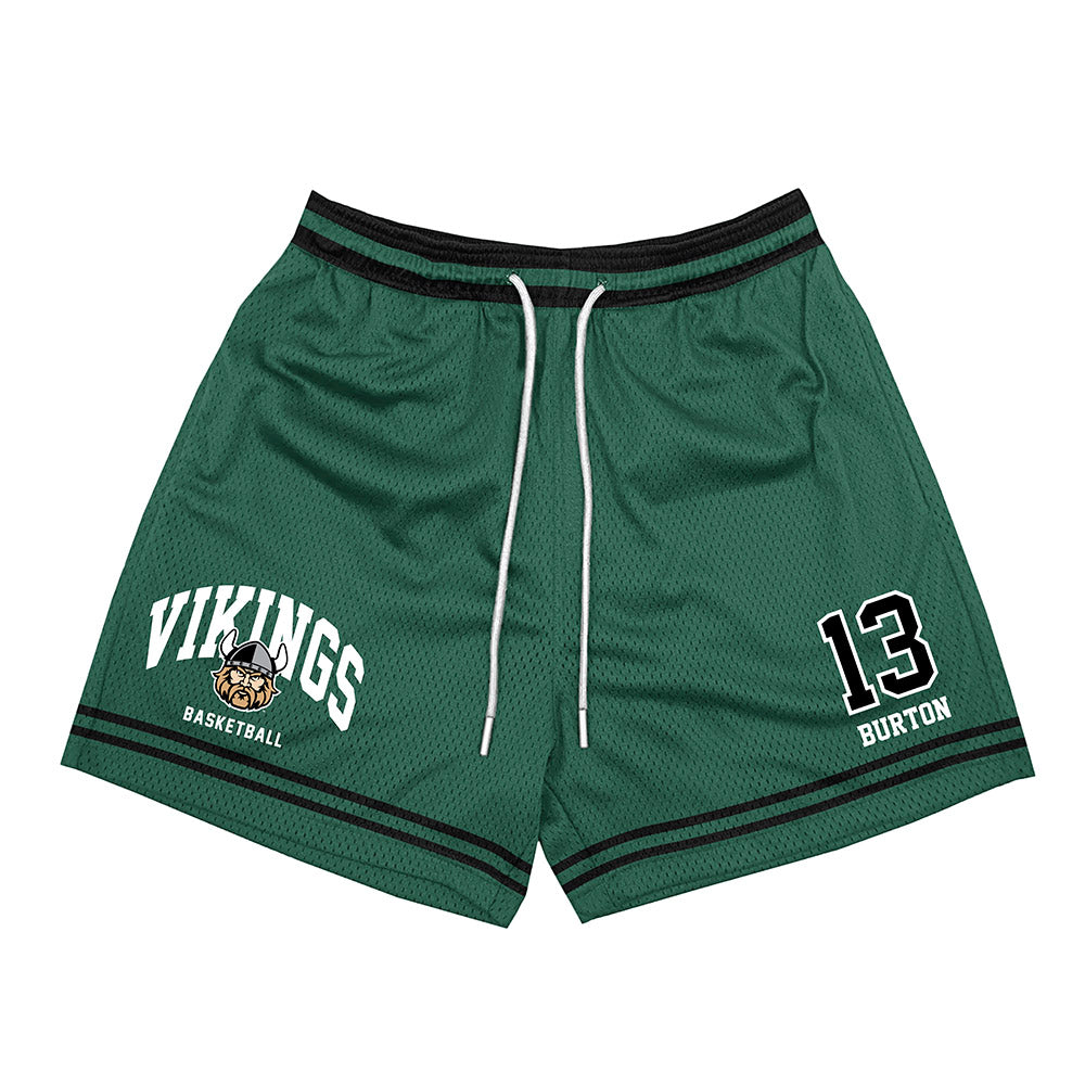 Cleveland State - NCAA Men's Basketball : Lucas Burton - Shorts-0