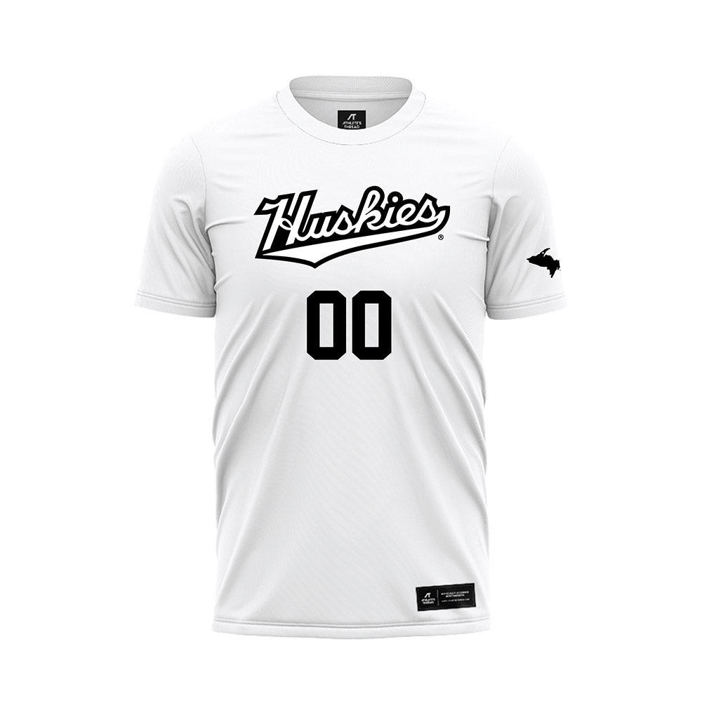 Michigan Tech - NCAA Women's Soccer : Polly Ambro - White Soccer Jersey-0