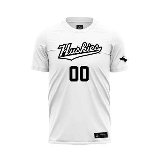 Michigan Tech - NCAA Women's Soccer : Polly Ambro - White Soccer Jersey-0