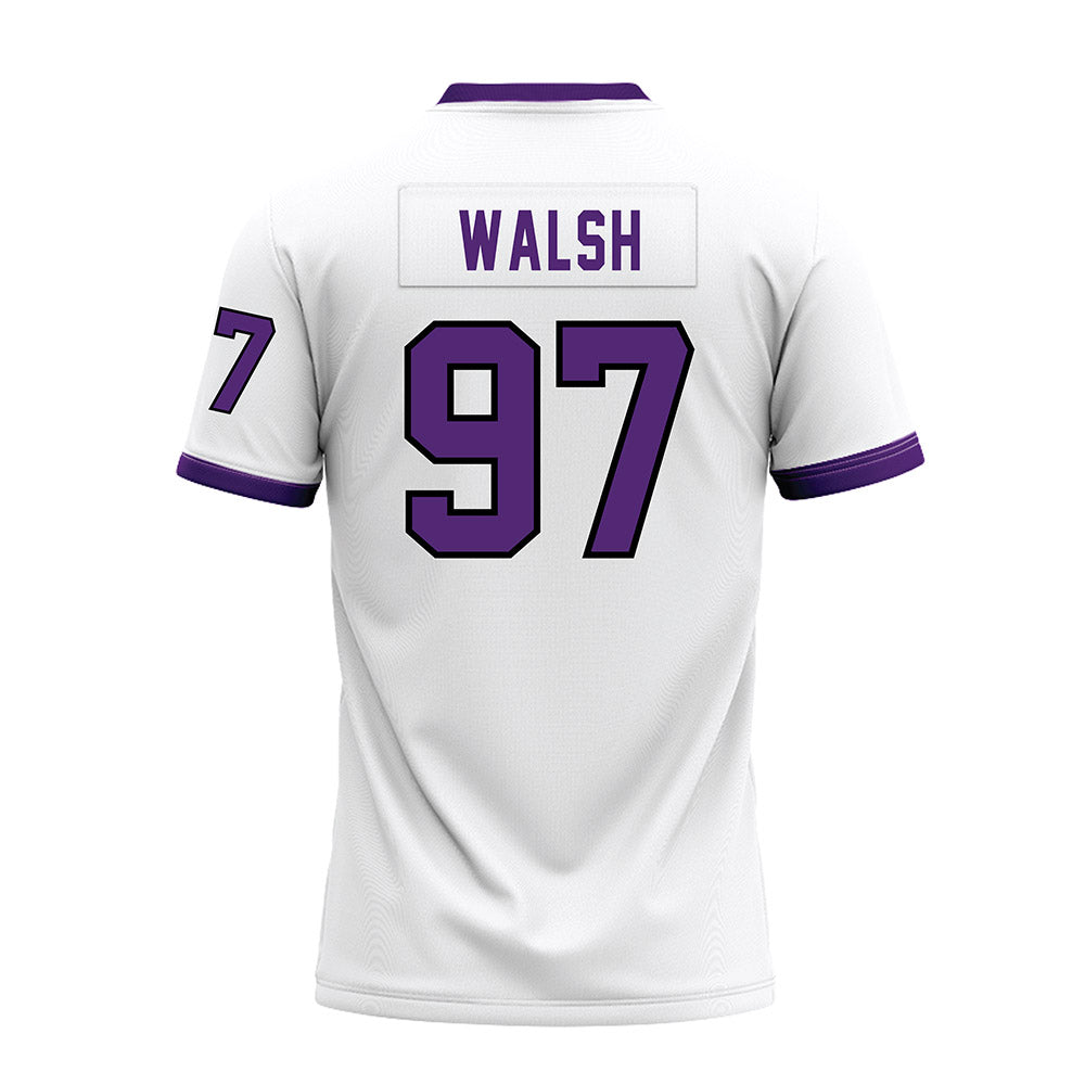 UST - NCAA Football : Declan Walsh - White Premium Football Jersey-1