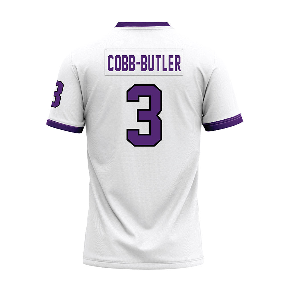 UST - NCAA Football : Quentin Cobb-butler - White Premium Football Jersey-1