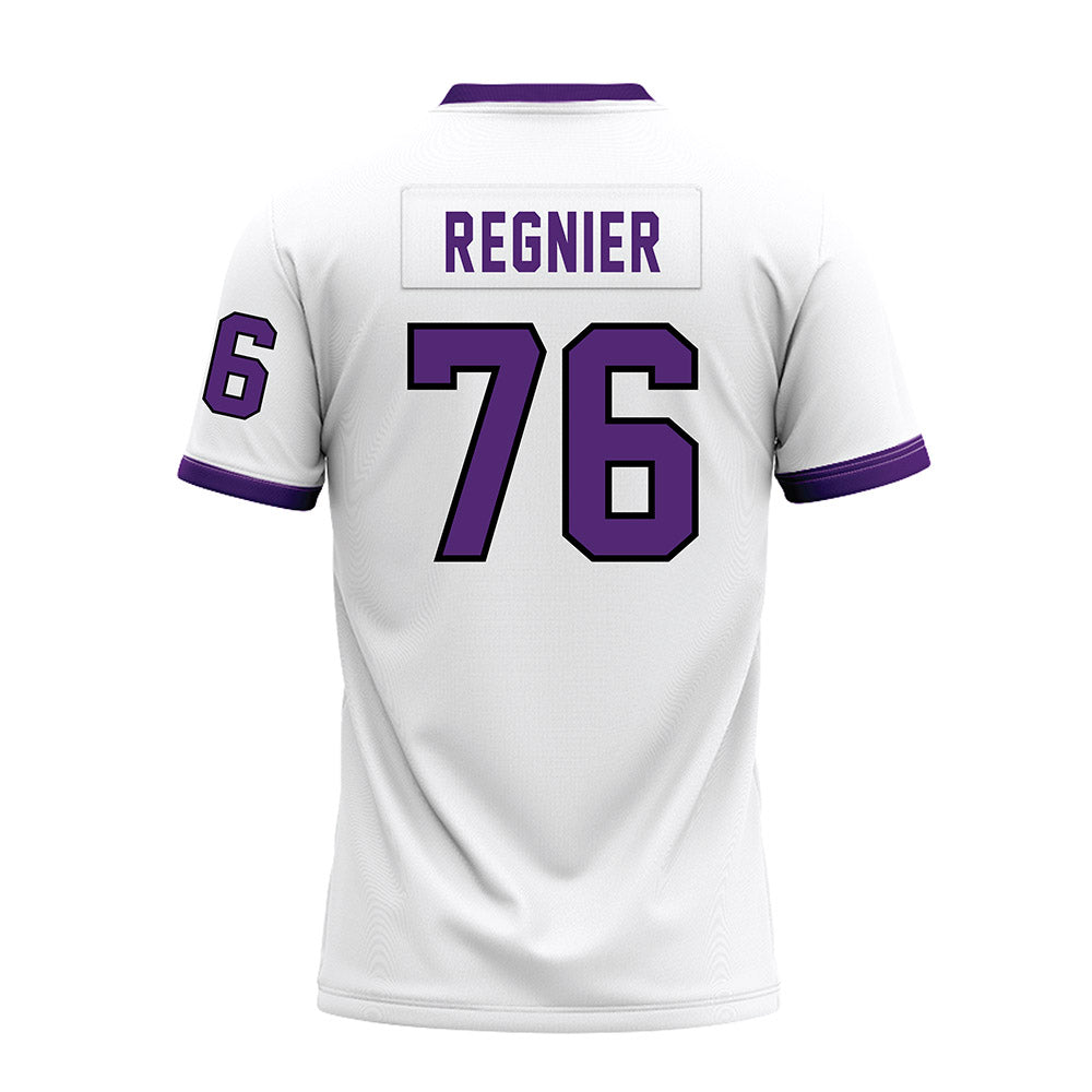 UST - NCAA Football : David Regnier - White Premium Football Jersey-1