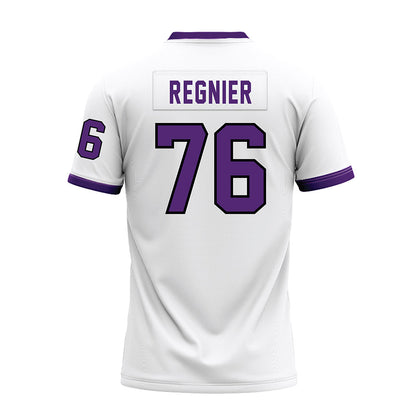 UST - NCAA Football : David Regnier - White Premium Football Jersey-1