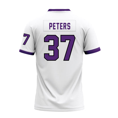 UST - NCAA Football : Lucas Peters - White Premium Football Jersey-1