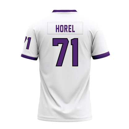 UST - NCAA Football : Aiden Horel - White Premium Football Jersey-1
