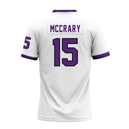 UST - NCAA Football : Pierce McCrary - White Premium Football Jersey-1