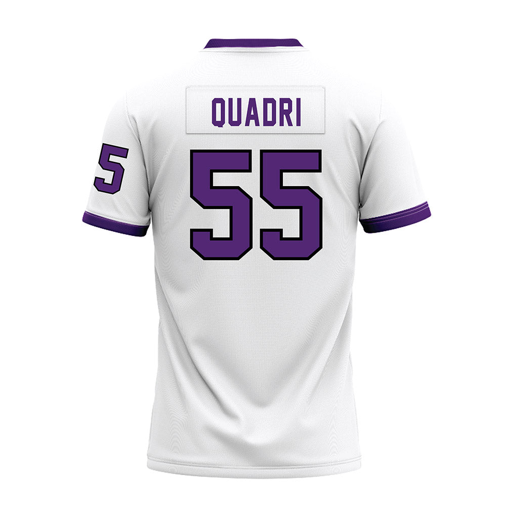 UST - NCAA Football : Malik Quadri - White Premium Football Jersey-1