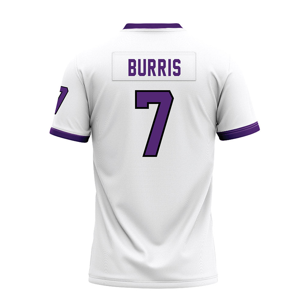 UST - NCAA Football : Ian Burris - White Premium Football Jersey-1