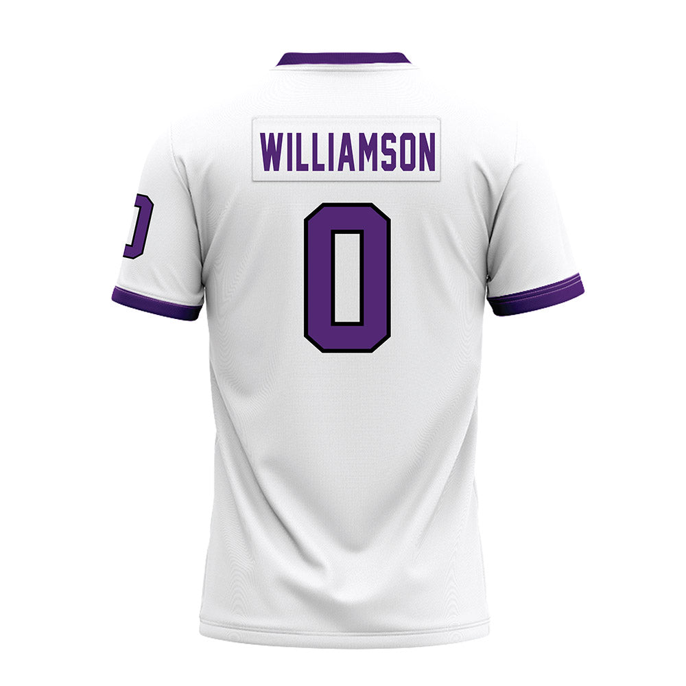UST - NCAA Football : Chase Williamson - White Premium Football Jersey-1