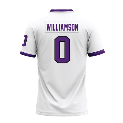 UST - NCAA Football : Chase Williamson - White Premium Football Jersey-1