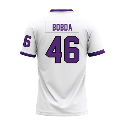 UST - NCAA Football : Milan Bobda - White Premium Football Jersey-1