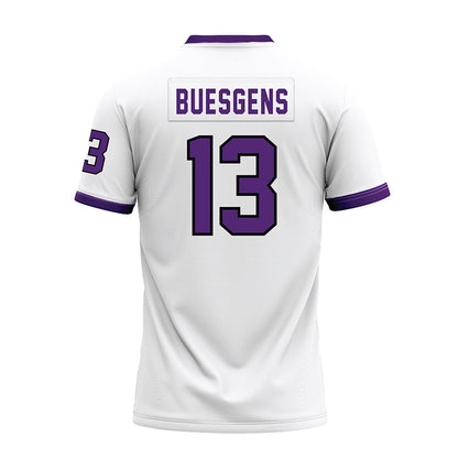 UST - NCAA Football : Benjamin Buesgens - White Premium Football Jersey-1