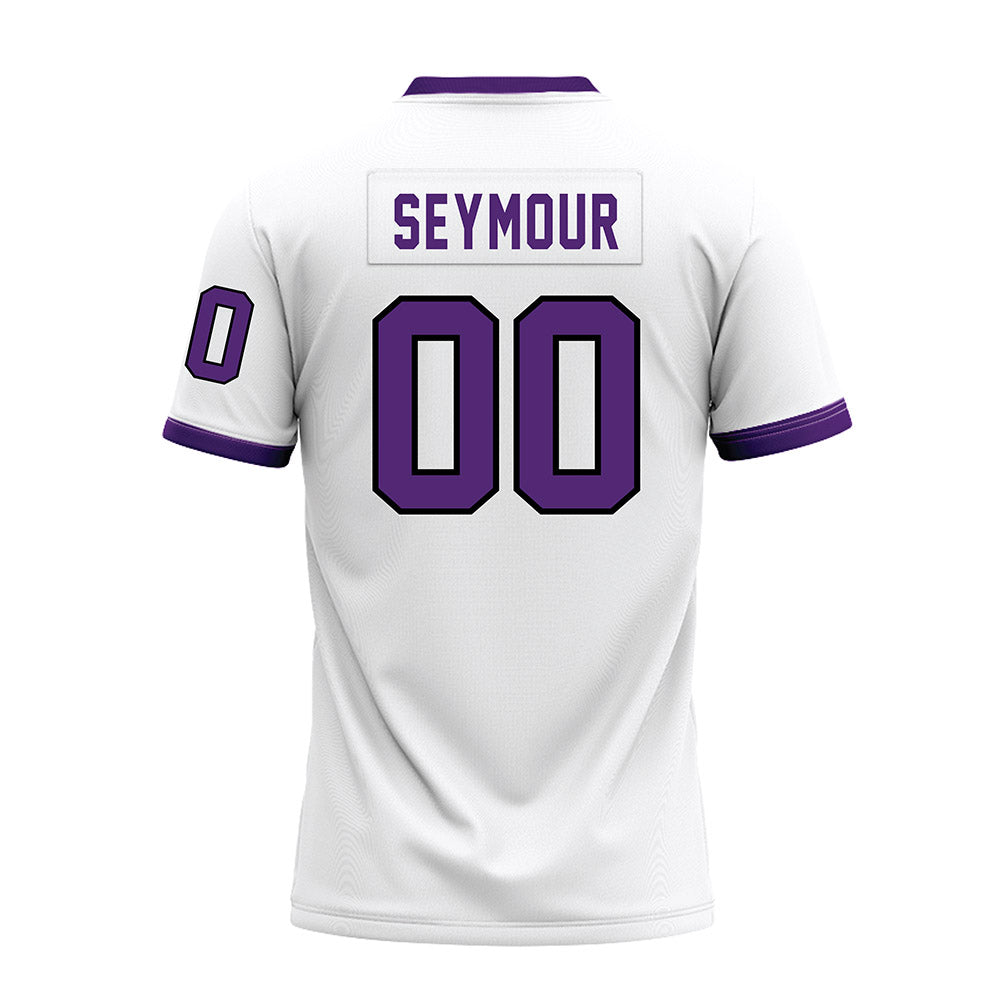 UST - NCAA Football : Will Seymour - White Premium Football Jersey-1