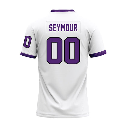 UST - NCAA Football : Will Seymour - White Premium Football Jersey-1