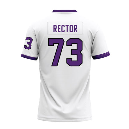 UST - NCAA Football : Kaleb Rector - White Premium Football Jersey-1