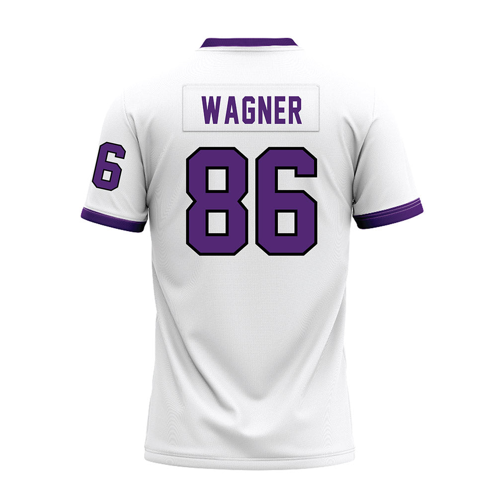 UST - NCAA Football : Patrick Wagner - White Premium Football Jersey-1