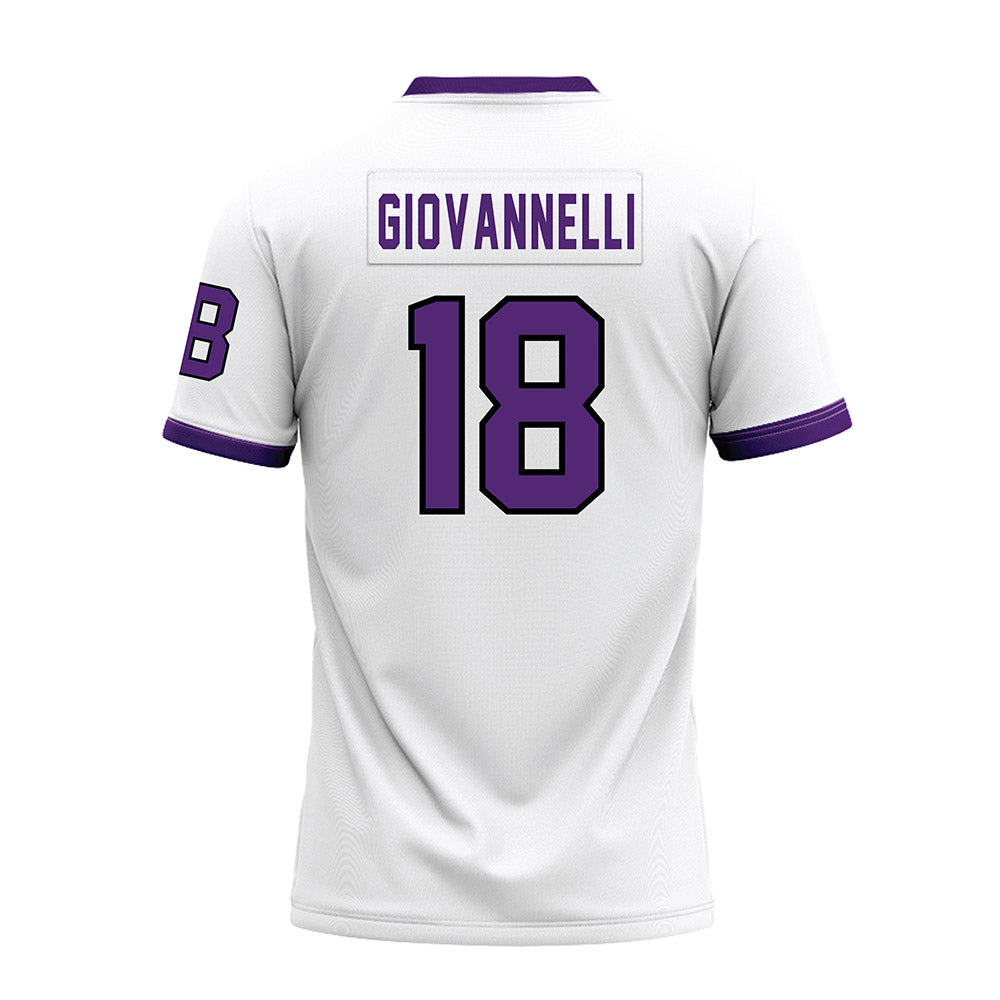 UST - NCAA Football : Stefano Giovannelli - White Premium Football Jersey-1