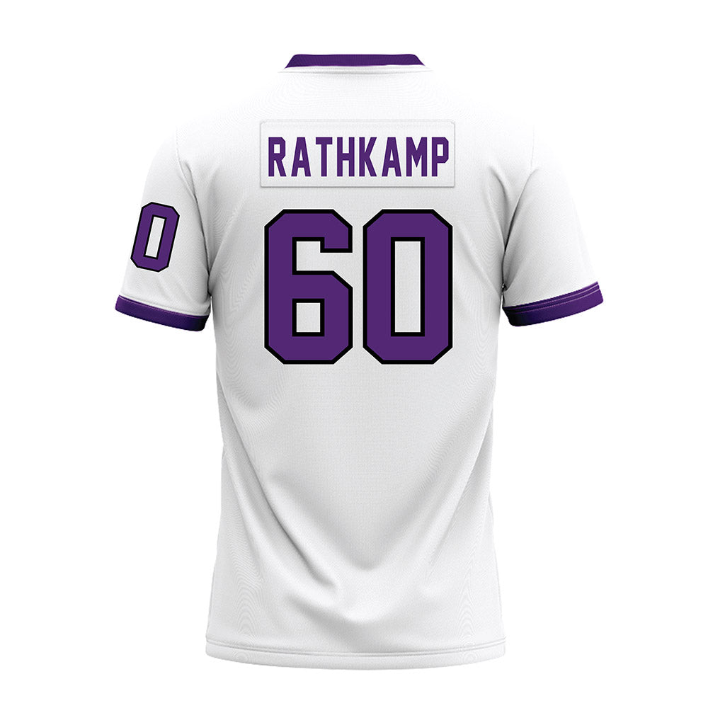 UST - NCAA Football : Nathan Rathkamp - White Premium Football Jersey-1