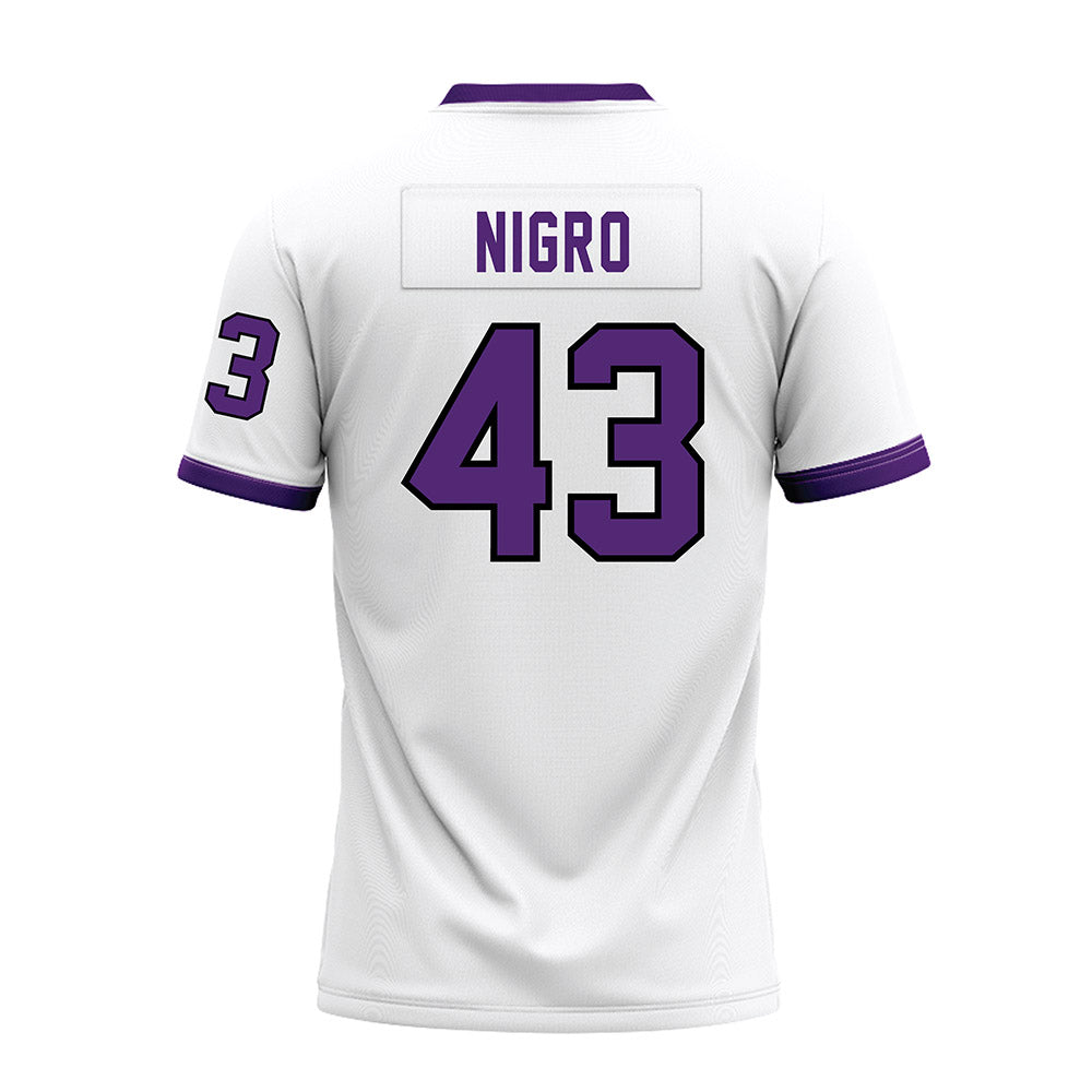 UST - NCAA Football : Mitchell Nigro - White Premium Football Jersey-1