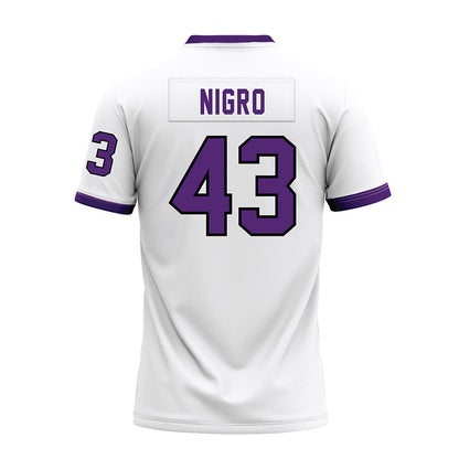 UST - NCAA Football : Mitchell Nigro - White Premium Football Jersey-1