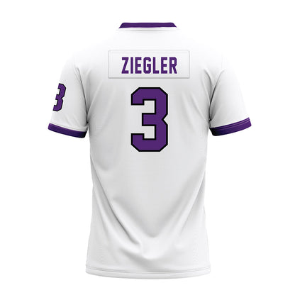 UST - NCAA Football : Isaac Ziegler - White Premium Football Jersey-1