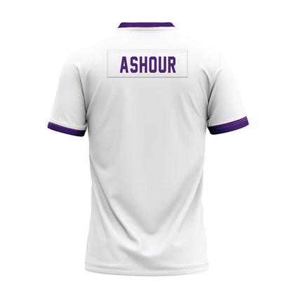 UST - NCAA Football : Aziz Ashour - White Premium Football Jersey-1