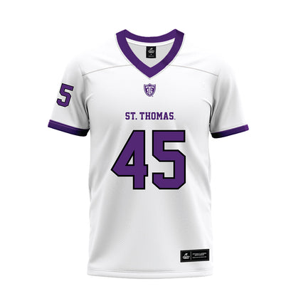 UST - NCAA Football : Beau Thielen - White Premium Football Jersey-0