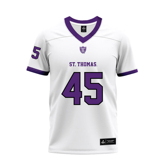 UST - NCAA Football : Beau Thielen - White Premium Football Jersey-0