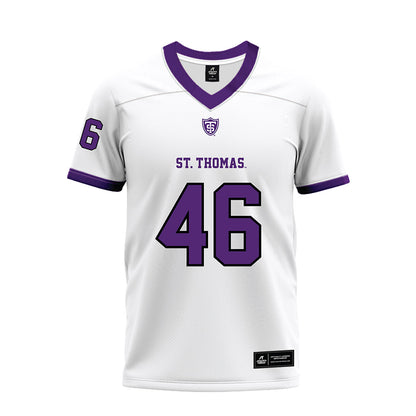 UST - NCAA Football : Milan Bobda - White Premium Football Jersey-0
