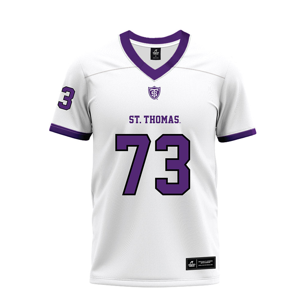 UST - NCAA Football : Kaleb Rector - White Premium Football Jersey-0