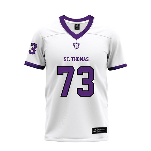 UST - NCAA Football : Kaleb Rector - White Premium Football Jersey-0
