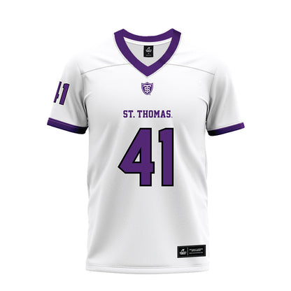 UST - NCAA Football : Walker Owens - White Premium Football Jersey-0