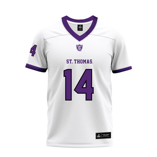 UST - NCAA Football : Matthew Amofa - White Premium Football Jersey-0