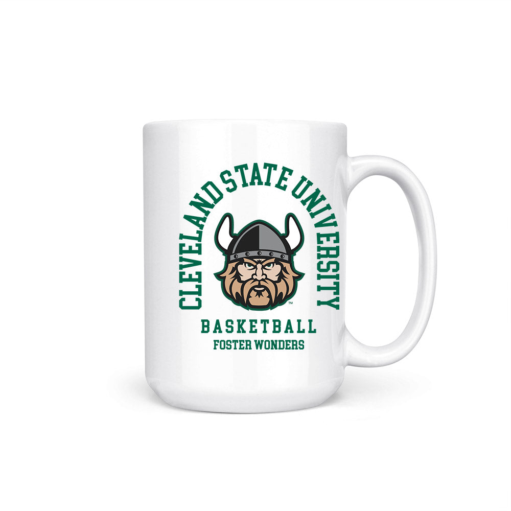 Cleveland State - NCAA Men's Basketball : Foster Wonders - Coffee Mug-0