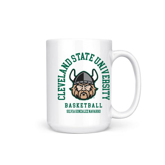 Cleveland State - NCAA Women's Basketball : Silvia Gonzalez Navarro - Coffee Mug-0