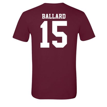 Mississippi State - NCAA Men's Basketball : Quincy Ballard - Classic Shirsey Soft Style T-Shirt-1