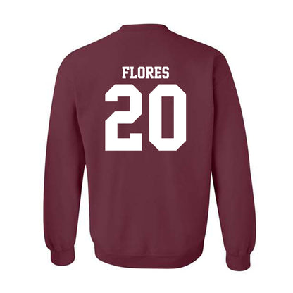 Mississippi State - NCAA Women's Basketball : Andrea Flores - Classic Shirsey Crewneck Sweatshirt-1