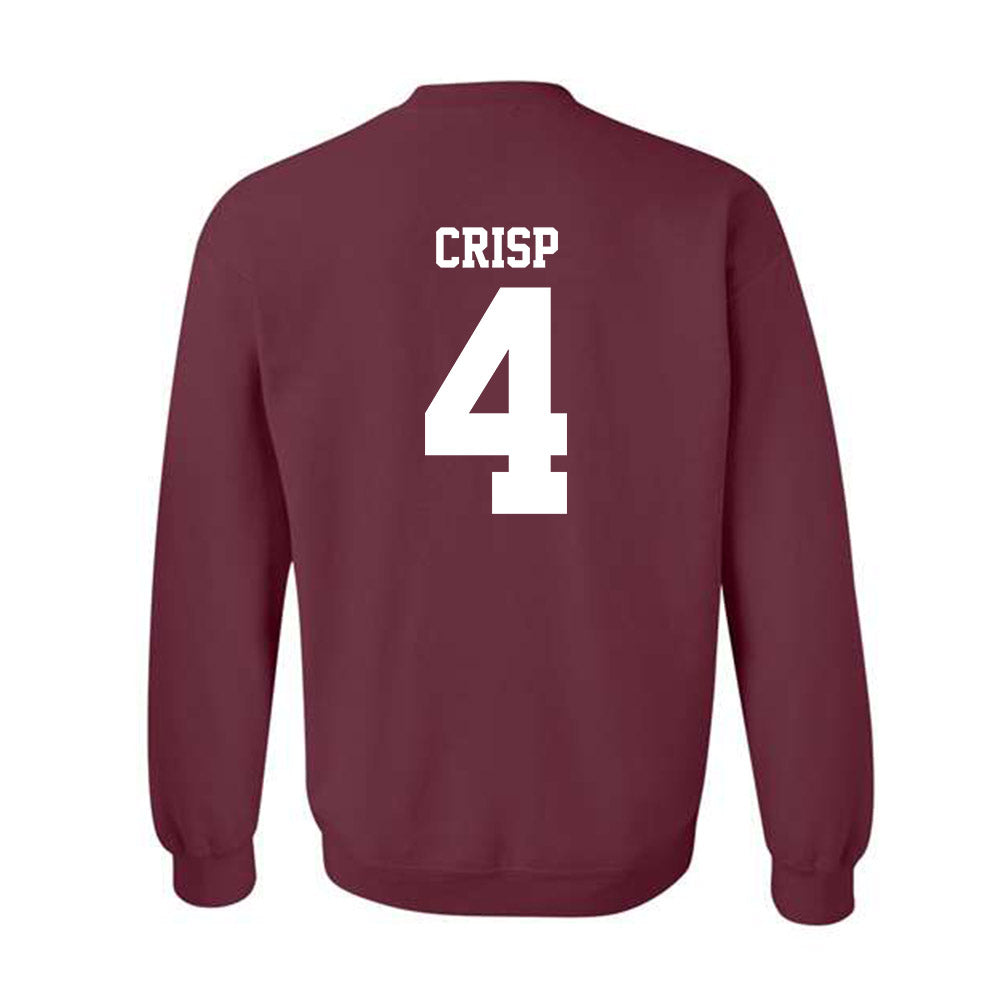 Mississippi State - NCAA Women's Basketball : Trayanna Crisp - Classic Shirsey Crewneck Sweatshirt-1