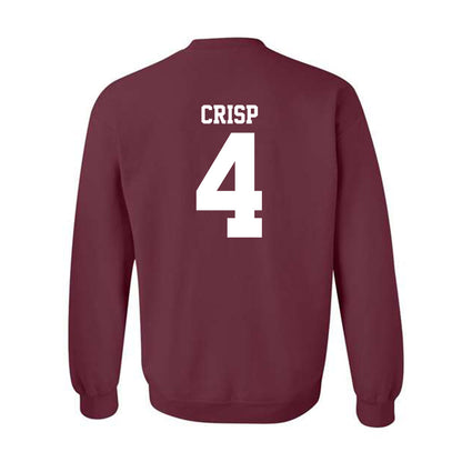 Mississippi State - NCAA Women's Basketball : Trayanna Crisp - Classic Shirsey Crewneck Sweatshirt-1