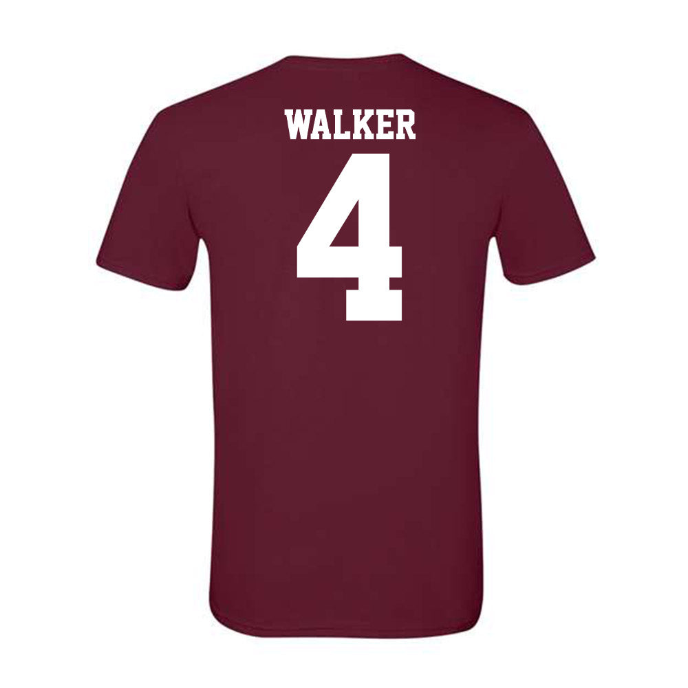 Mississippi State - NCAA Men's Basketball : Brandon Walker - Classic Shirsey Soft Style T-Shirt-1