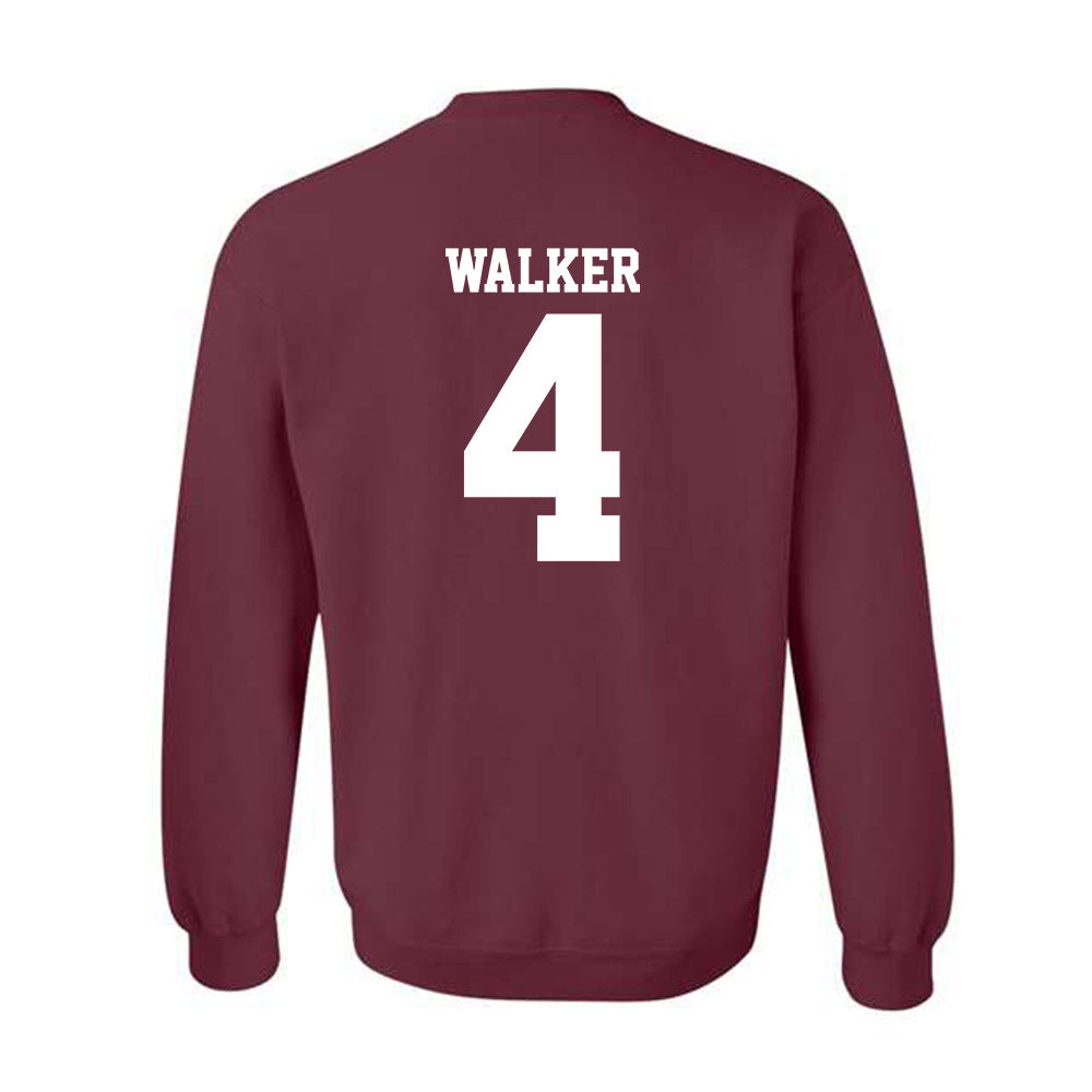 Mississippi State - NCAA Men's Basketball : Brandon Walker - Classic Shirsey Crewneck Sweatshirt-1