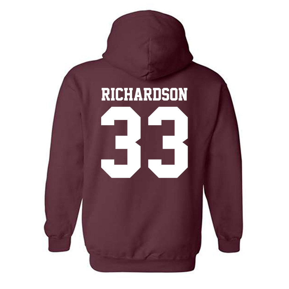 Mississippi State - NCAA Women's Basketball : Kharyssa Richardson - Classic Shirsey Hooded Sweatshirt-1