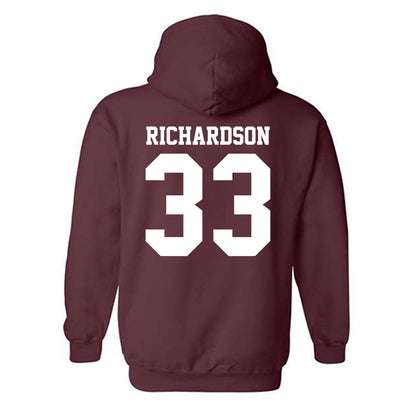 Mississippi State - NCAA Women's Basketball : Kharyssa Richardson - Classic Shirsey Hooded Sweatshirt-1
