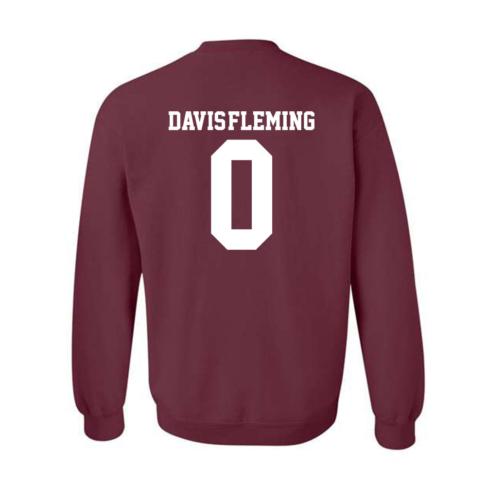 Mississippi State - NCAA Men's Basketball : Jamarion Davis-Fleming - Classic Shirsey Crewneck Sweatshirt-1
