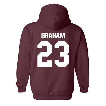 WTAMU - NCAA Women's Basketball : Claire Graham - Hooded Sweatshirt-1