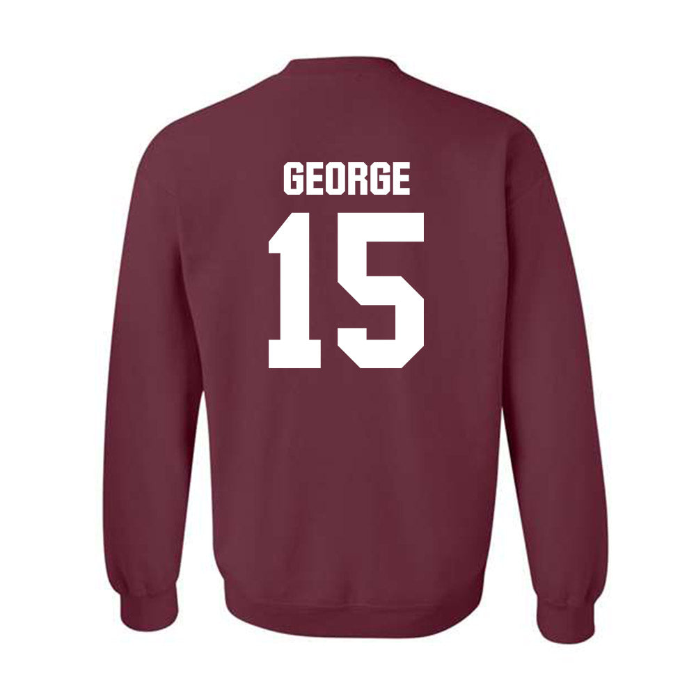 WTAMU - NCAA Men's Basketball : Max George - Crewneck Sweatshirt-1