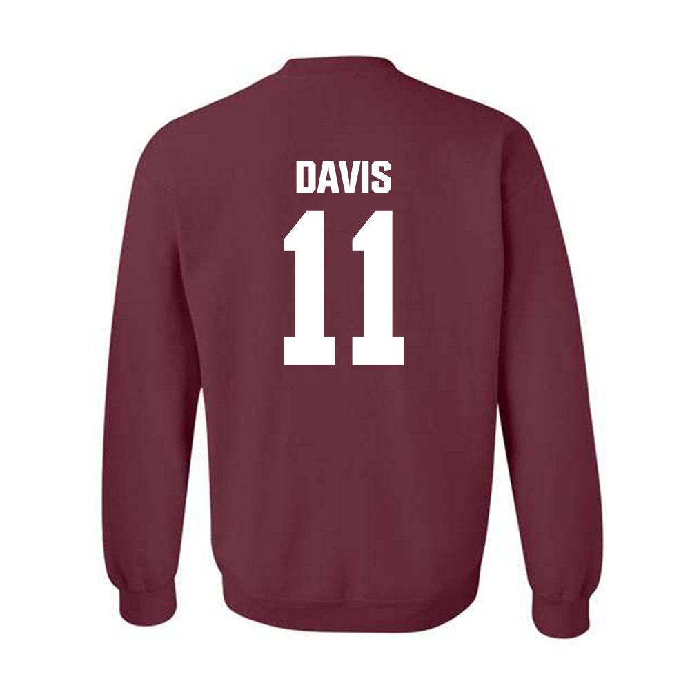WTAMU - NCAA Men's Soccer : Djonte Davis - Crewneck Sweatshirt-1