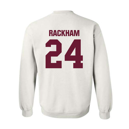 WTAMU - NCAA Baseball : Zac Rackham - Classic Shersey Crewneck Sweatshirt-1