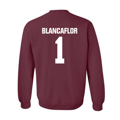WTAMU - NCAA Women's Soccer : Franciezca Blancaflor - Crewneck Sweatshirt-1