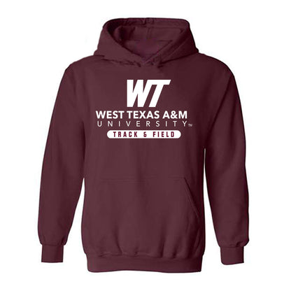 WTAMU - NCAA Men's Track & Field : Marshall Mincher - Hooded Sweatshirt-0